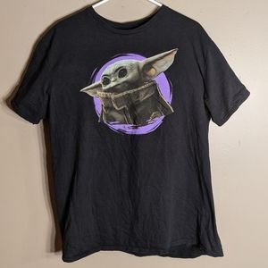 Baby Yoda Grogu The Mandalorian T-Shirt Sz XL